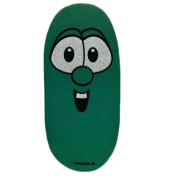Veggie Tales Foam Fingers Bob The Tomato & Larry The Cucumber 2005 Big Idea Inc - Picture 2 of 15